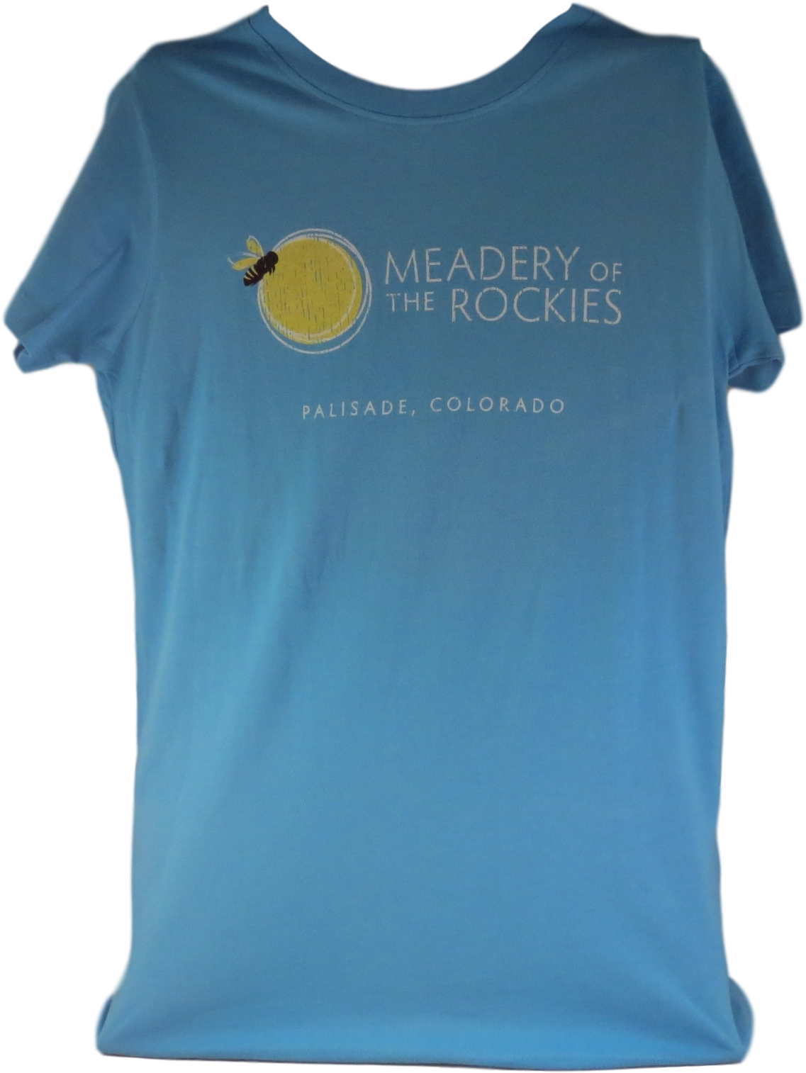Meadery Of The Rockies Logo Short Sleeve T-shirt - Active Shirt (2365x1773), Png Download