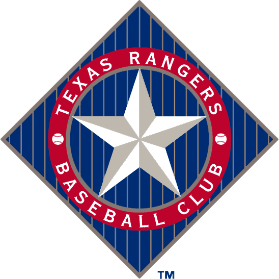 Texas Rangers Logo 1994 To 2002 - Texas Rangers Logo 1994 (548x547), Png Download