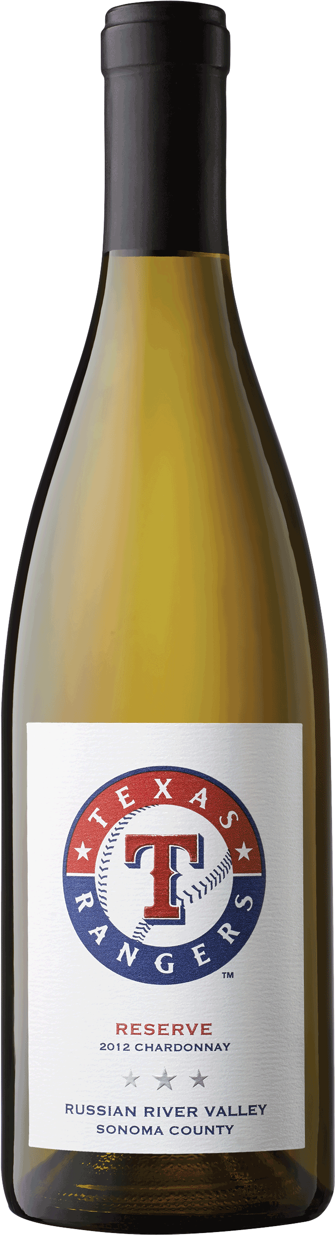 Texas Rangers™ Reserve 2012 Sonoma County Chardonnay - Texas Rangers (814x3000), Png Download