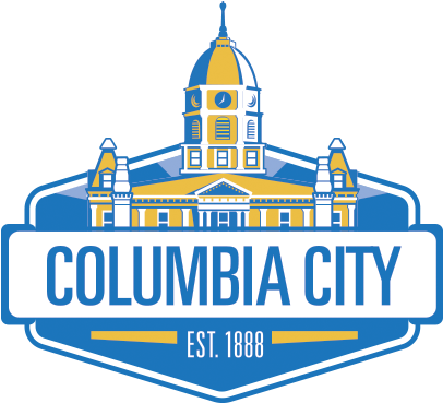 Building A Future - Columbia City Indiana Logo (432x392), Png Download