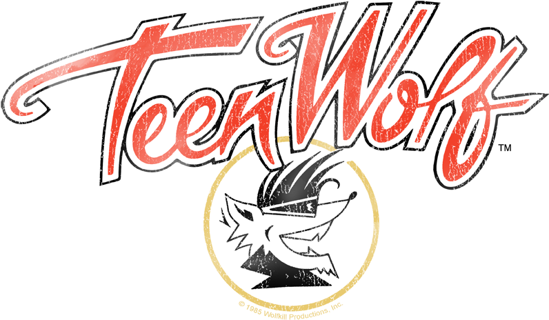 Teen Wolf Poster Logo Juniors V Neck T Shirt - Teen Wolf/wolf Head Junior Sheer In Heather In Athletic (850x583), Png Download