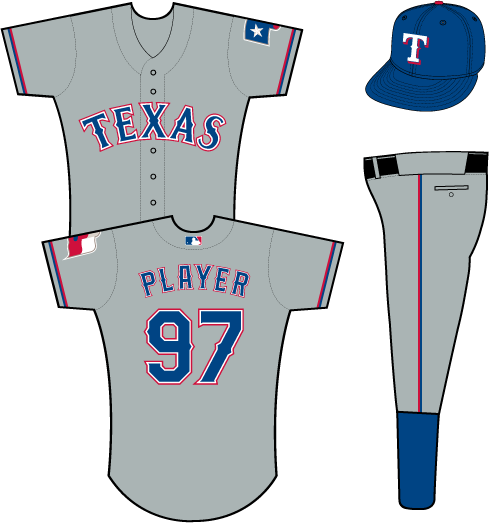 Texas Rangers - 2005 White Sox Uniform (489x523), Png Download