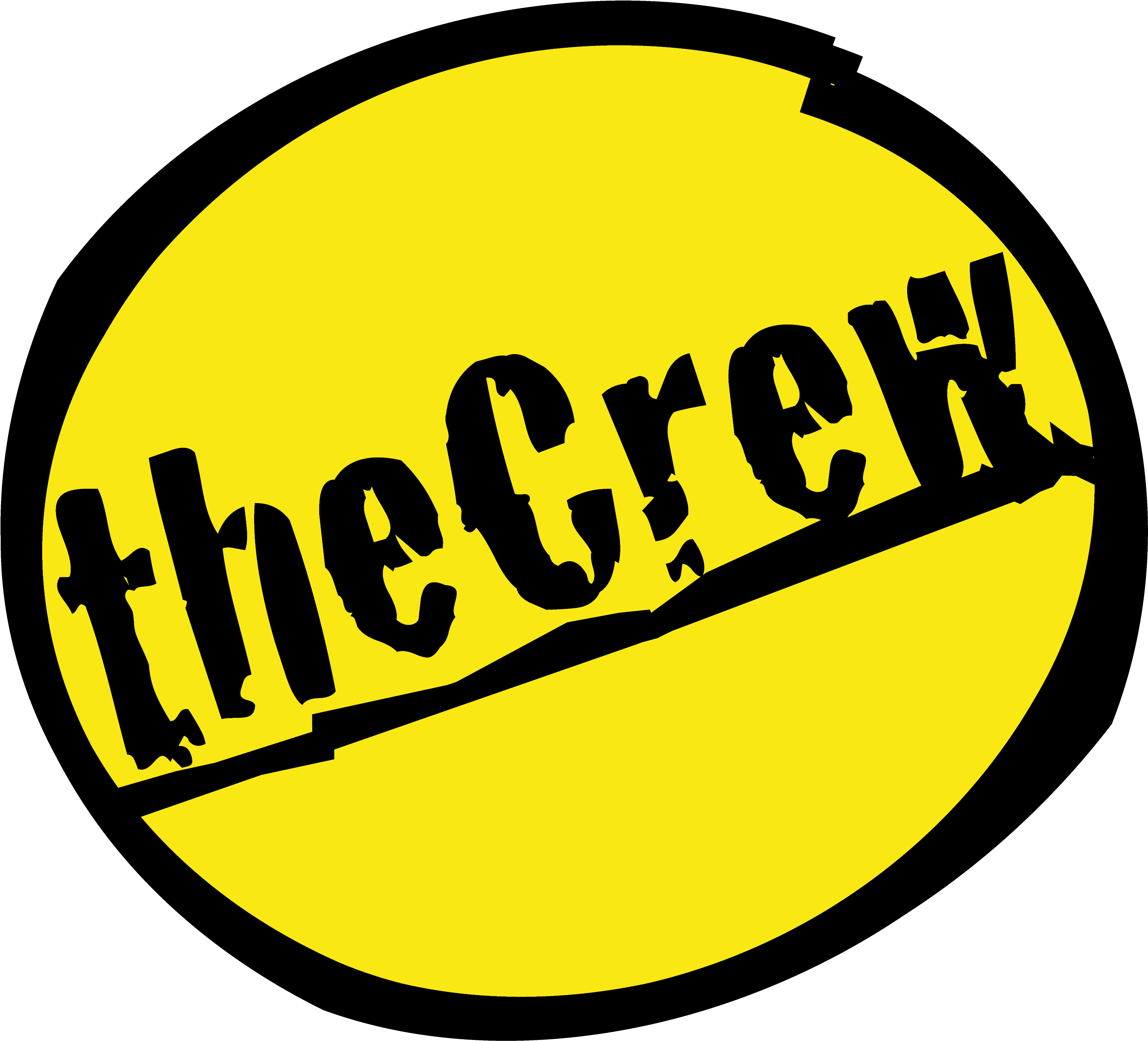 Crew Logo - Cheer Cracked Throw Blanket (4754x3774), Png Download