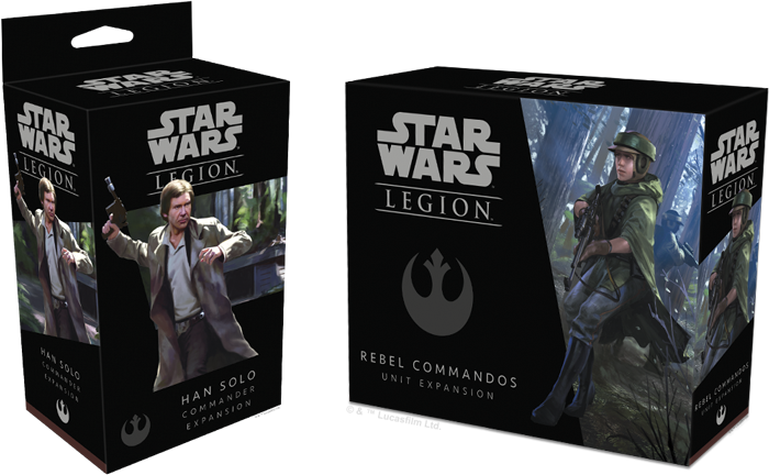 Two Rebel Alliance Star Wars - Star Wars Legion Han Solo (700x432), Png Download