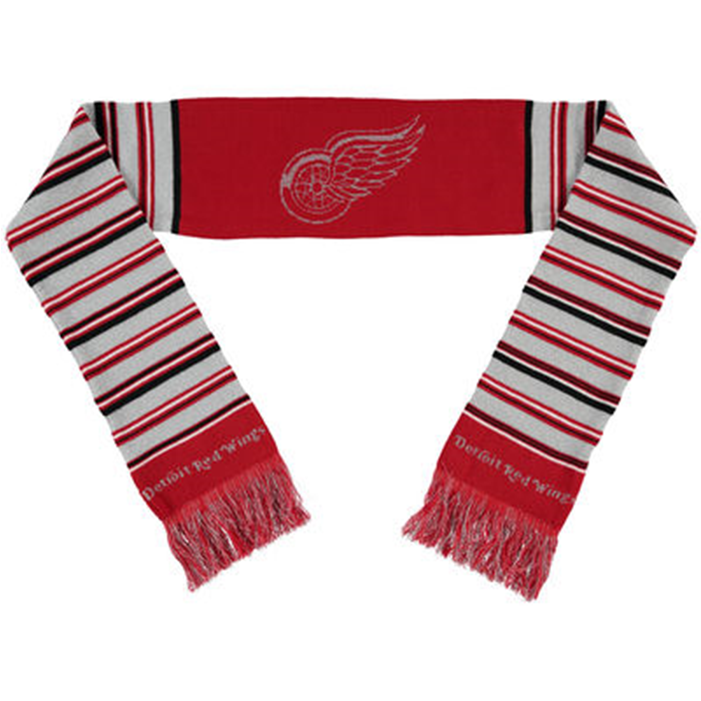 Detroit Red Wings Glitter Stipe Womens Scarf - Boston Red Sox Women's Glitter Stripe Scarf, Size: (700x1000), Png Download