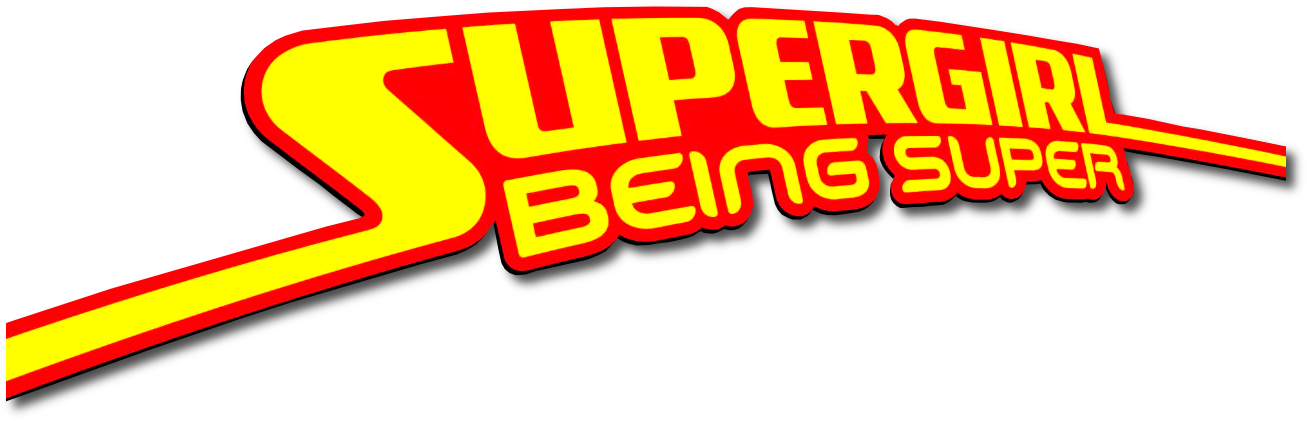 Supergirl Being Super Logo (1310x432), Png Download