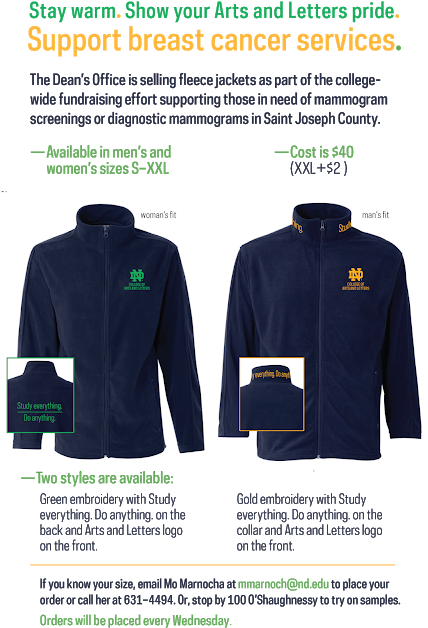 Nd Fleece Jackets $40 Each Men's Or Women's Fit, Choice - Polar Fleece (427x640), Png Download