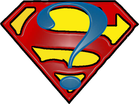 Superman Logo Clipart Supergirl - Superman Logo (600x450), Png Download