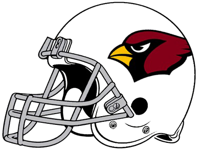 Arizona Cardinals Transparent Png - San Jose State Football Helmet (400x308), Png Download