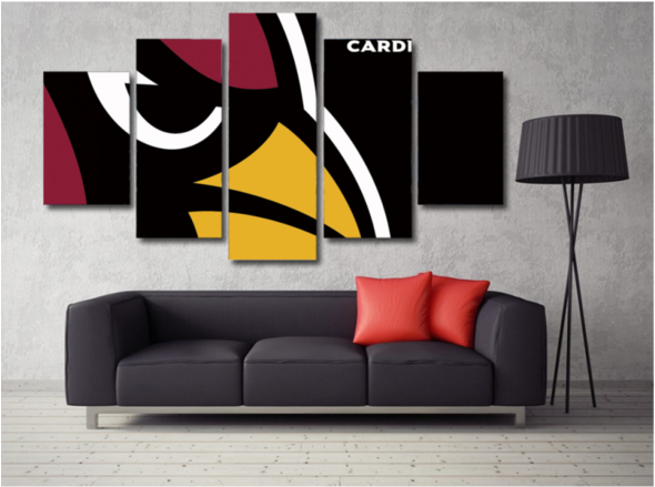 Arizona - 5-piece Volkswagen Beetle Vintage Wall Art (600x600), Png Download