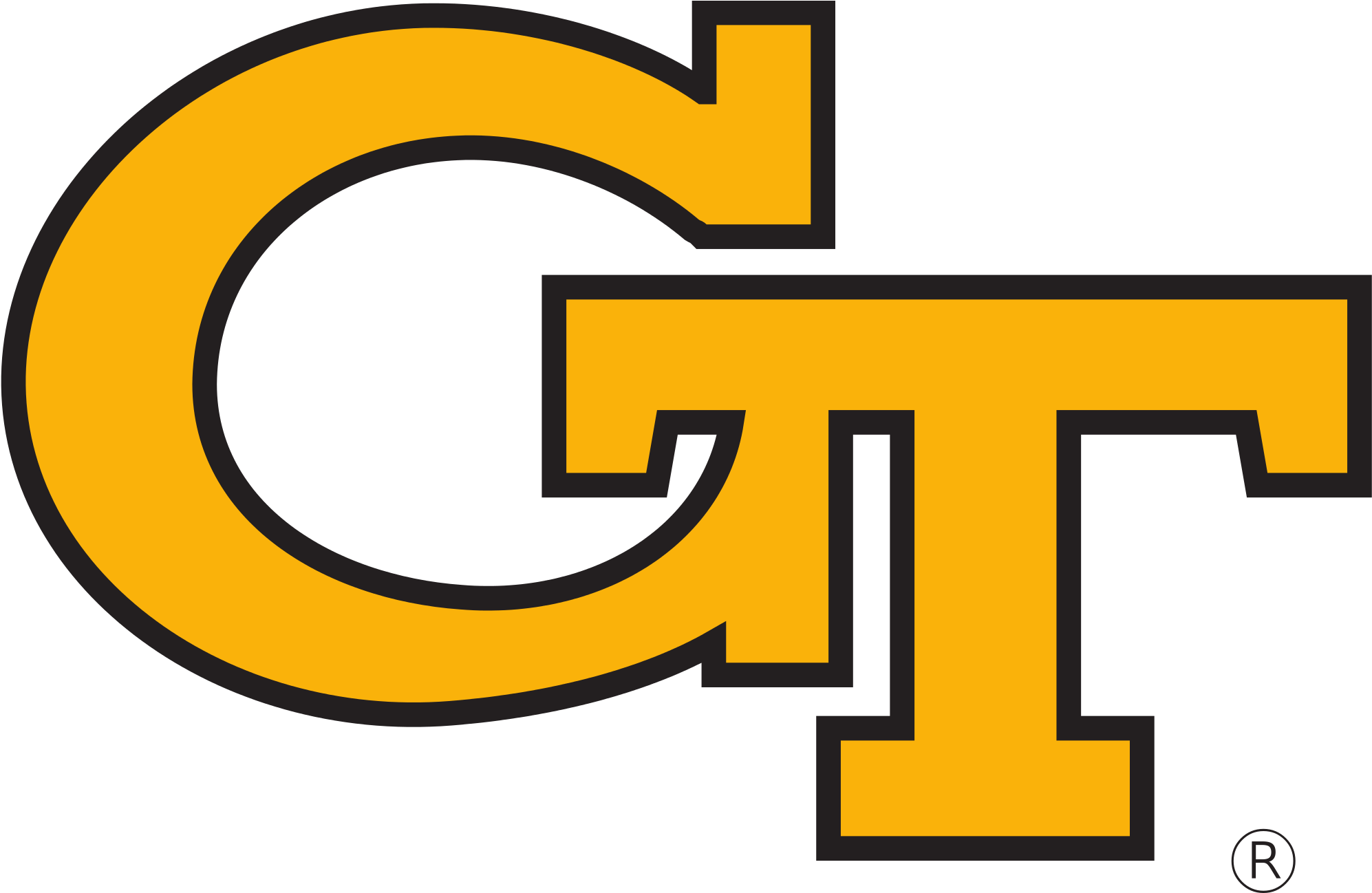 Picture Of Georgia Tech Logo Ideas - Georgia Tech (2000x1302), Png Download