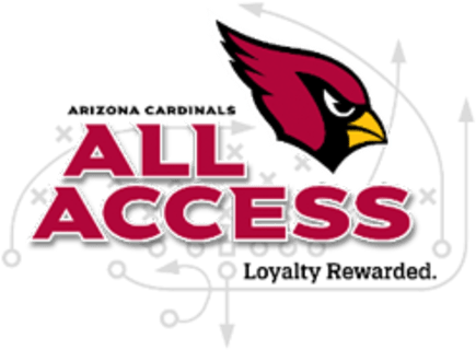 All Access Loyalty - Arizona Cardinals (824x464), Png Download