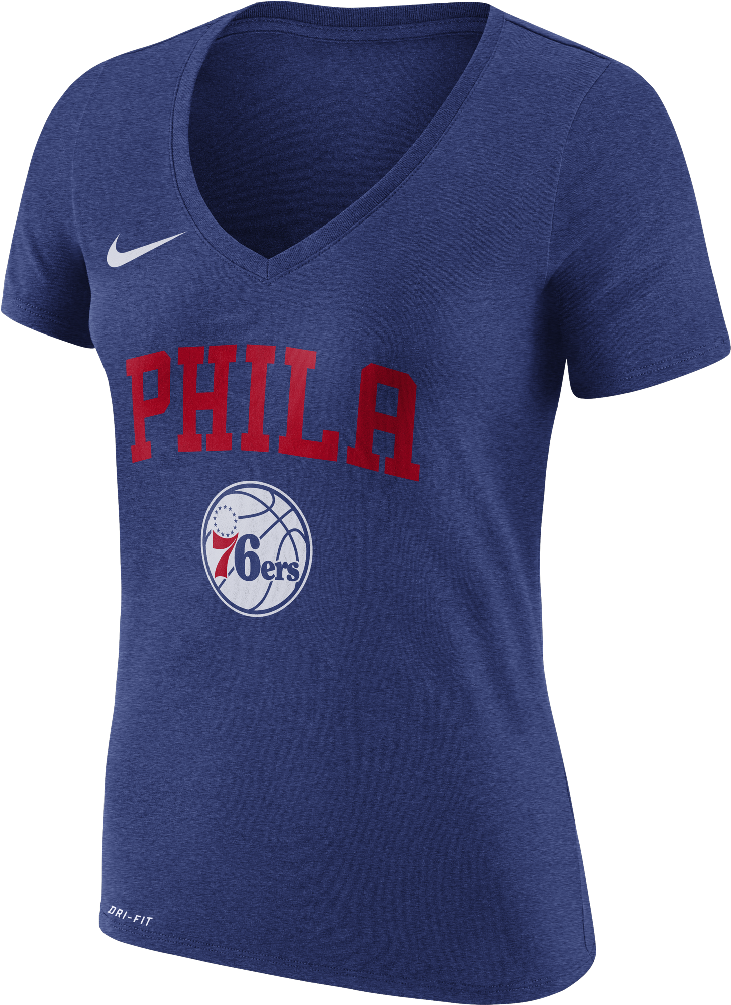 Philadelphia 76ers Women's Logo Wordmark Tee By Nike - Philadelphia 76ers (2000x2000), Png Download