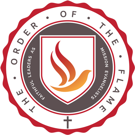 Flame Logo Color Whitebg - Evangelist Logo (500x497), Png Download