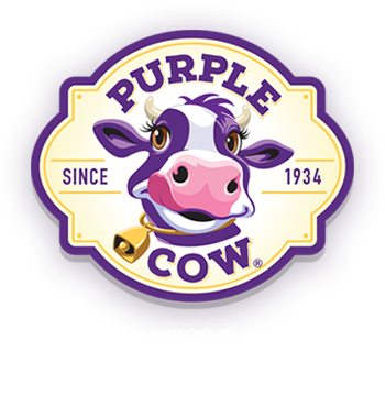 Purple Cow Ice Cream, Premium, Chocolate Chip - 48 (350x360), Png Download