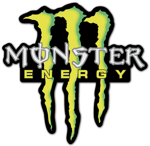 Monster Energy Logo Png For Kids - Monster Energy Logo (500x487), Png Download