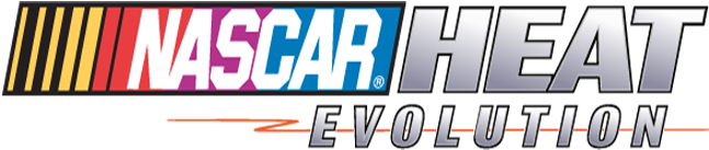 Nascar Heat Evolution Is Coming - Nascar Heat Evolution Logo (646x220), Png Download