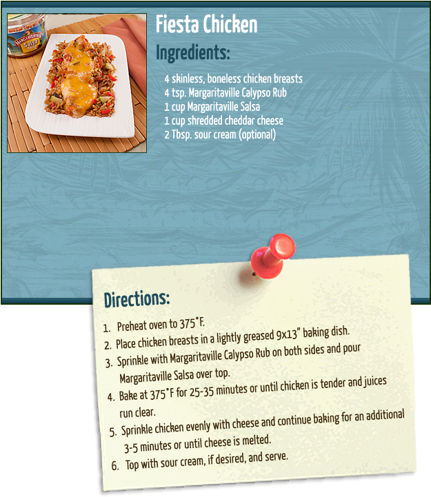 Fiesta Chicken - Coconut Shrimp (630x900), Png Download