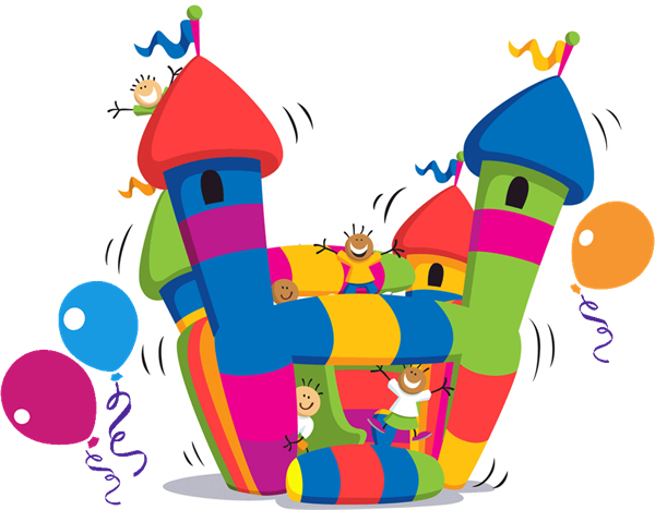 Bouncy Castle Hire / Maidstone - Bouncy Castle Clip Art (600x468), Png Download