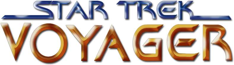 Voyager, Tv Fan, Fan, - Star Trek Voyager Logo Png (800x310), Png Download