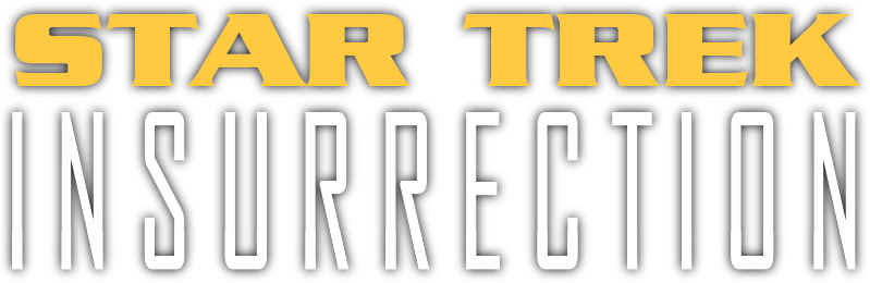 Trek Logo Png Download - Star Trek Insurrection Logo (800x310), Png Download