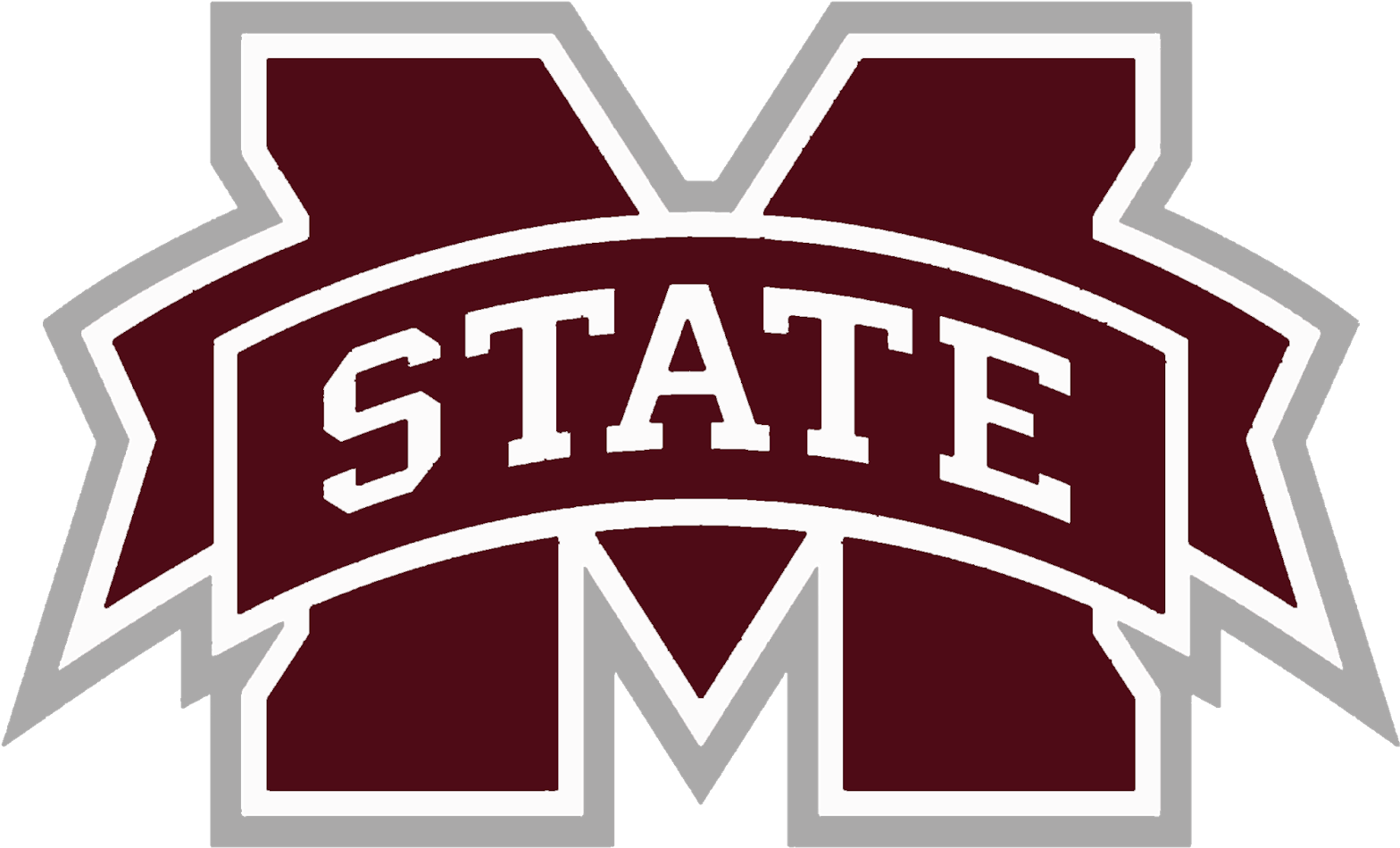 Mississippi State Football Logo Png (1600x953), Png Download
