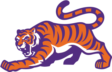 Tiger Mascot Clipart (474x300), Png Download
