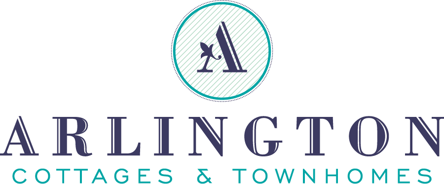 Arlington Cottage & Townhomes Apartments Of Baton Rouge, - Arlington Cottages & Townhomes (900x373), Png Download