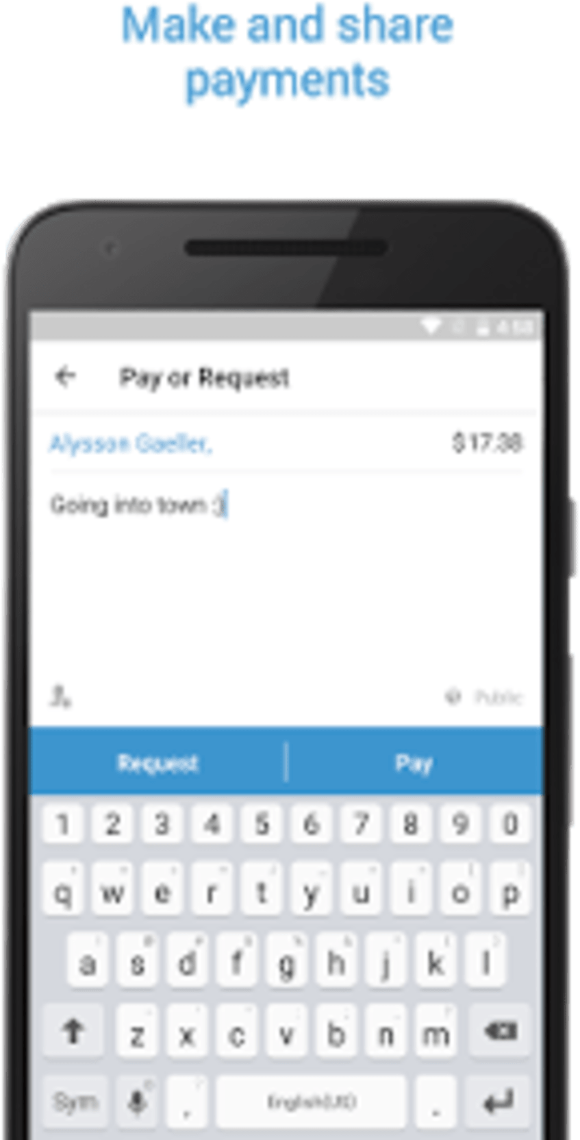 Venmo - Venmo - Venmo - Venmo - Venmo Payment Request (1020x1817), Png Download