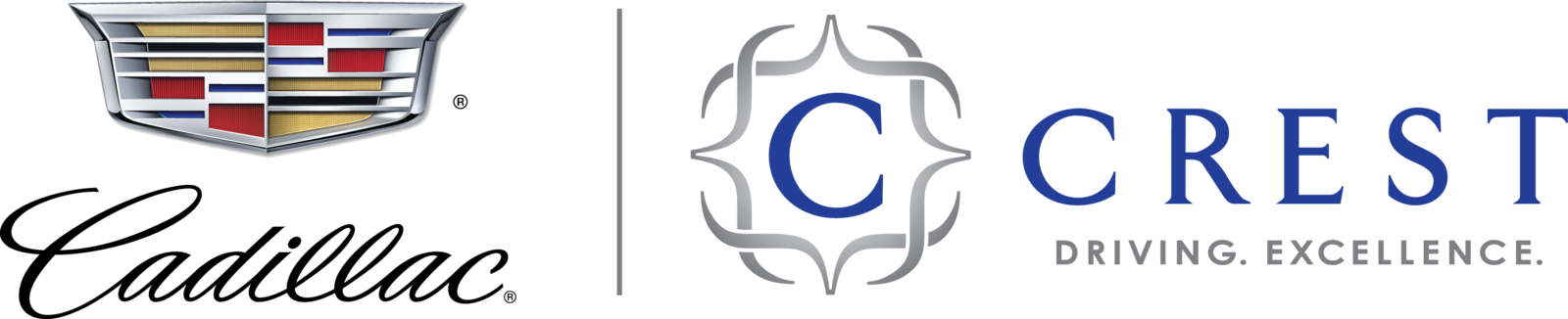 Crest Cadillac Infiniti - Cadillac Authorized Dealer Flag 3 Ft X 5 Ft Nylon (1600x326), Png Download