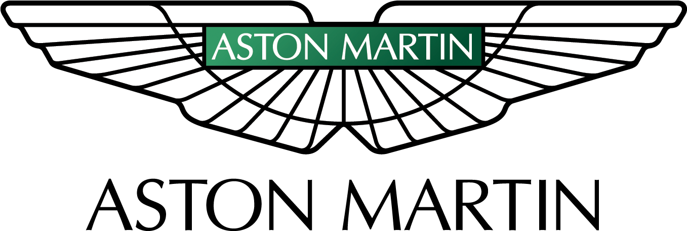 Aston Martin Logo Png - Aston Martin Logo 2018 (1356x606), Png Download