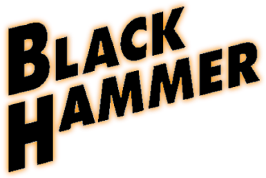 Dark Horse Comics Announces “black Hammer - Black Hammer Comic Logo (600x257), Png Download