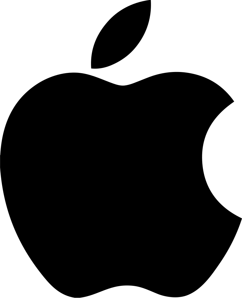 Free Download Apple Logo Black Png Clipart Clip Art - Apple Png (798x981), Png Download