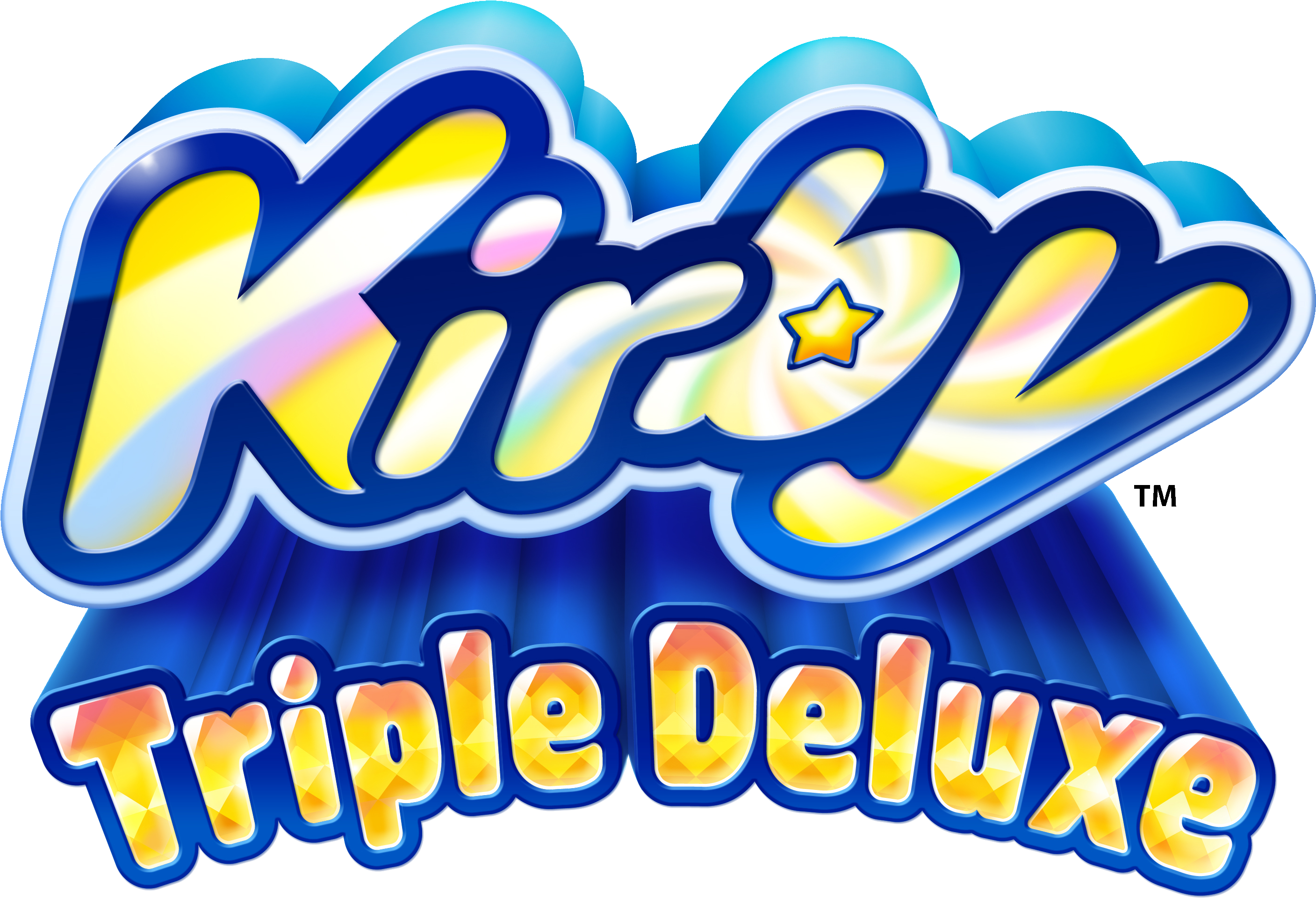 Full Nintendo 64 Logo - Kirby Triple Deluxe (nintendo3ds) (2916x1964), Png Download