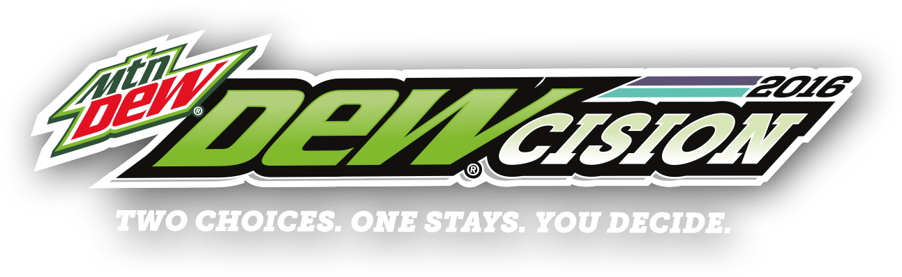 One Stays - Mountain Dew White Out (1293x398), Png Download