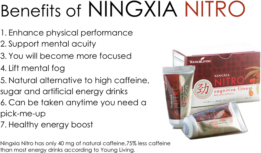 Ningxianitrobenefits - Young Living All-natural Energy Booster (900x600), Png Download