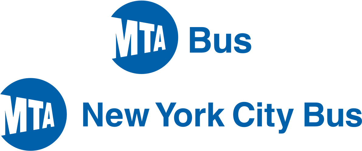 Mta New York City Bus Logo (1200x506), Png Download
