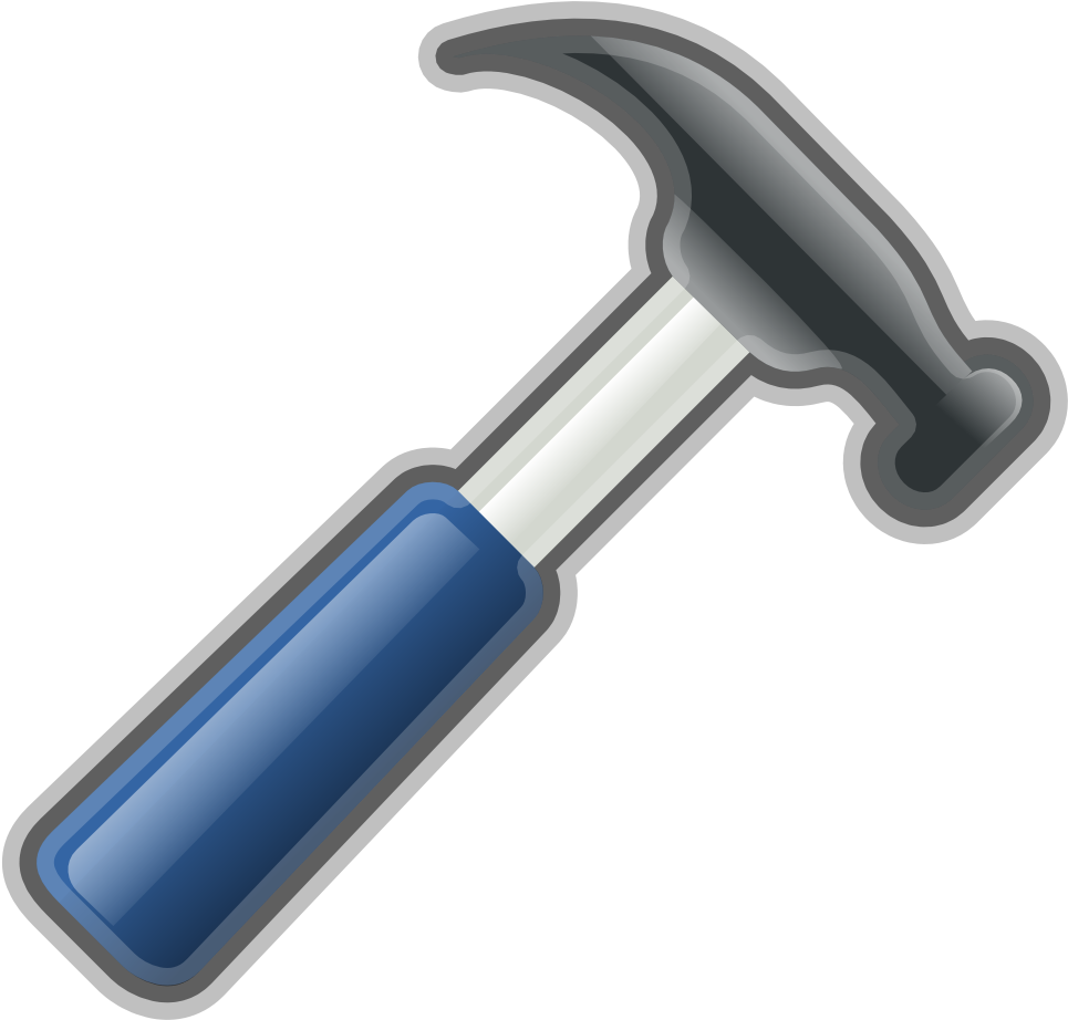 Nail And Hammer Clipart Kid - Hammer Clip Art (800x800), Png Download