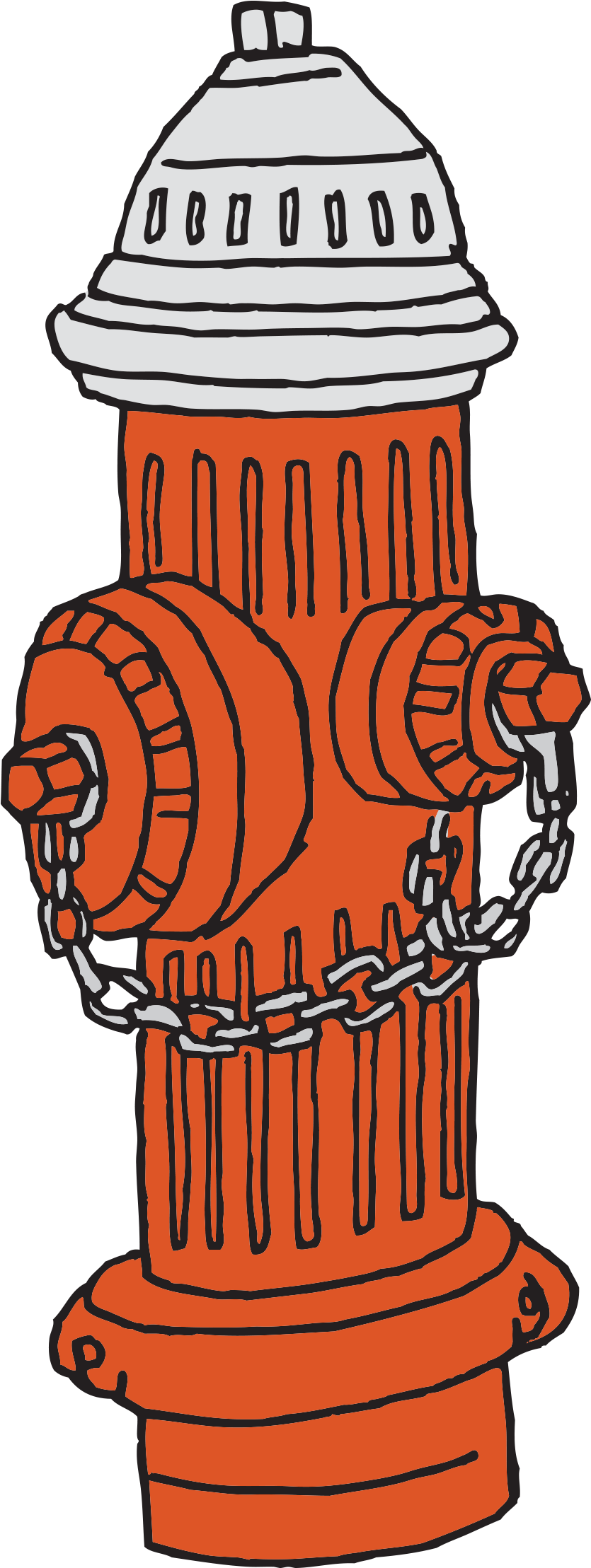 Tattly Fire Hydrant Julia Rothman 00 V=1531942354 - Fire (3000x3000), Png Download