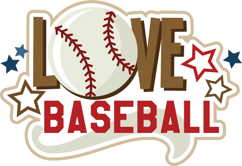 Love Baseball Svg Scrapbook Collection Baseball Svg - Love Baseball Clipart (790x542), Png Download