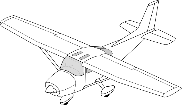 Plane Svg Clip Arts 600 X 349 Px (600x349), Png Download