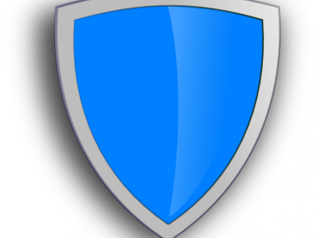 Security Shield Clipart - Crest (640x480), Png Download
