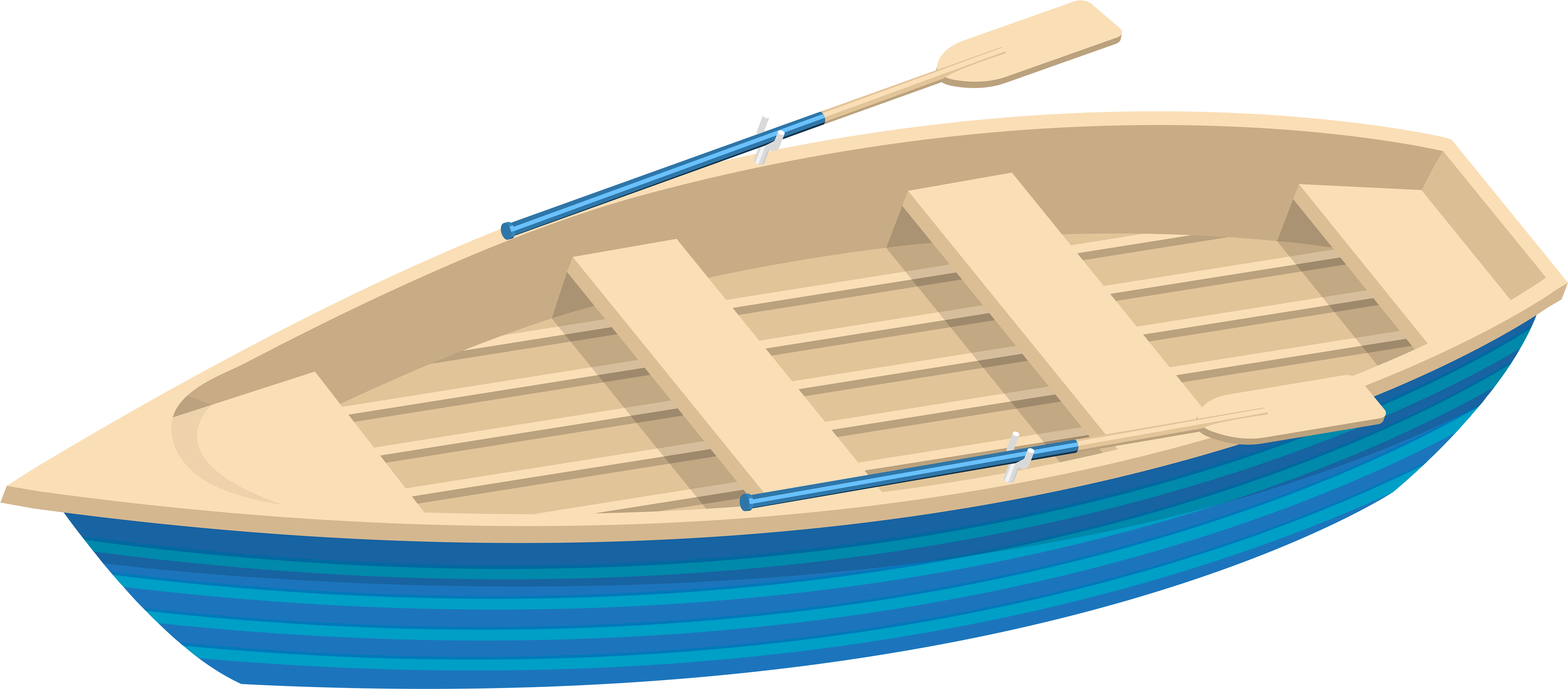 Clip Art Boat Transparent (8000x3657), Png Download