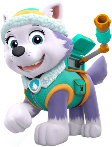 Png Freeuse Library Everest Festas Pinterest - Everest Paw Patrol (400x487), Png Download