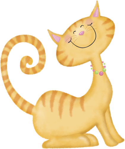 Kitty Cat Clipart - Clip Art Animal Cat (421x500), Png Download