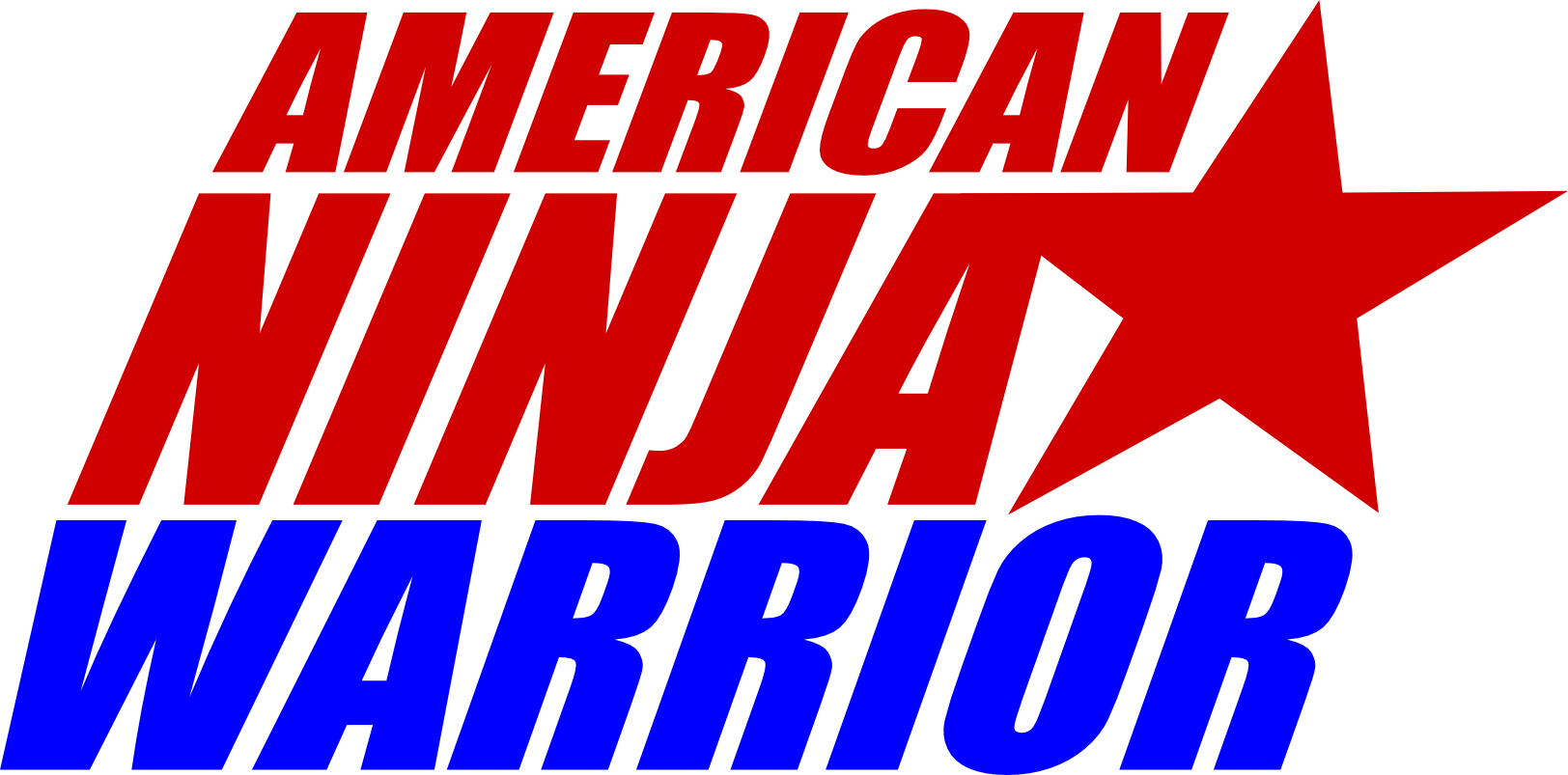 Beach Umbrella Clipart - American Ninja Warrior Logo Png (1624x803), Png Download