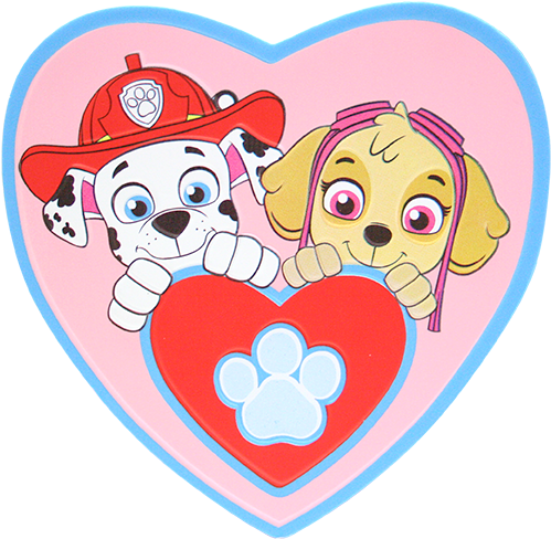Pin Paw Patrol Clipart Png - Paw Patrol Valentines Clip Art (514x504), Png Download
