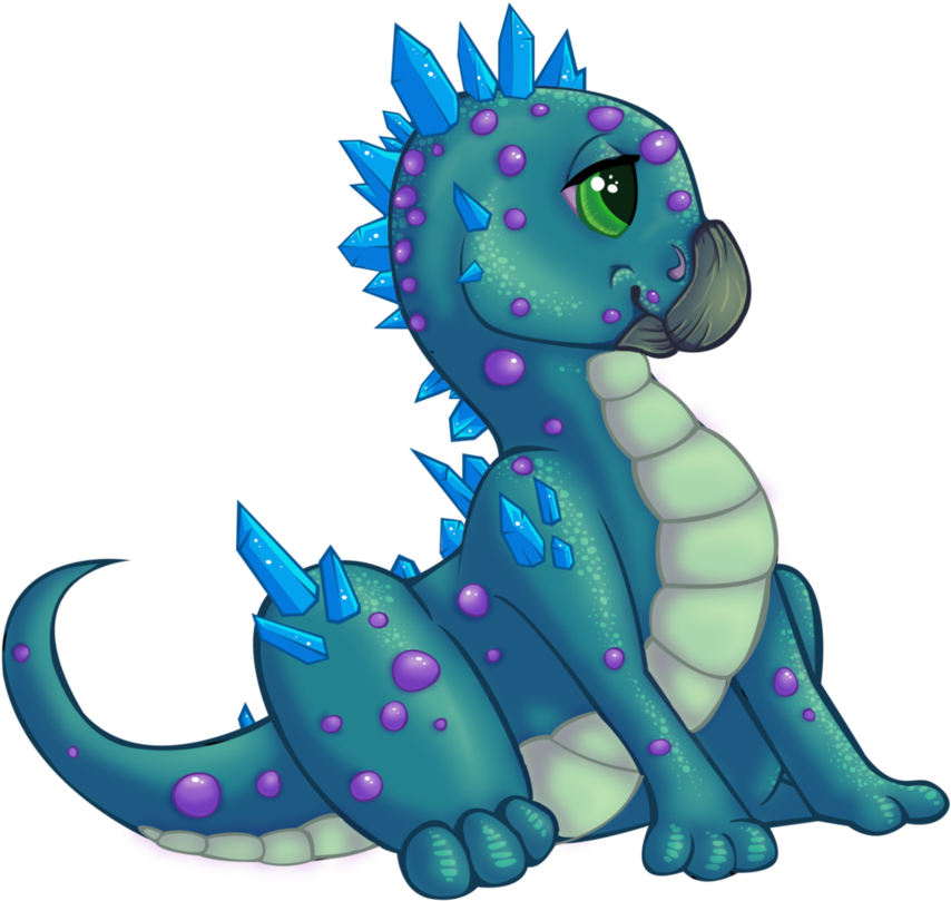 Cute Baby Earth Dragon Clipart - Cute Cartoon Dragon Clipart Transparent Background (882x906), Png Download