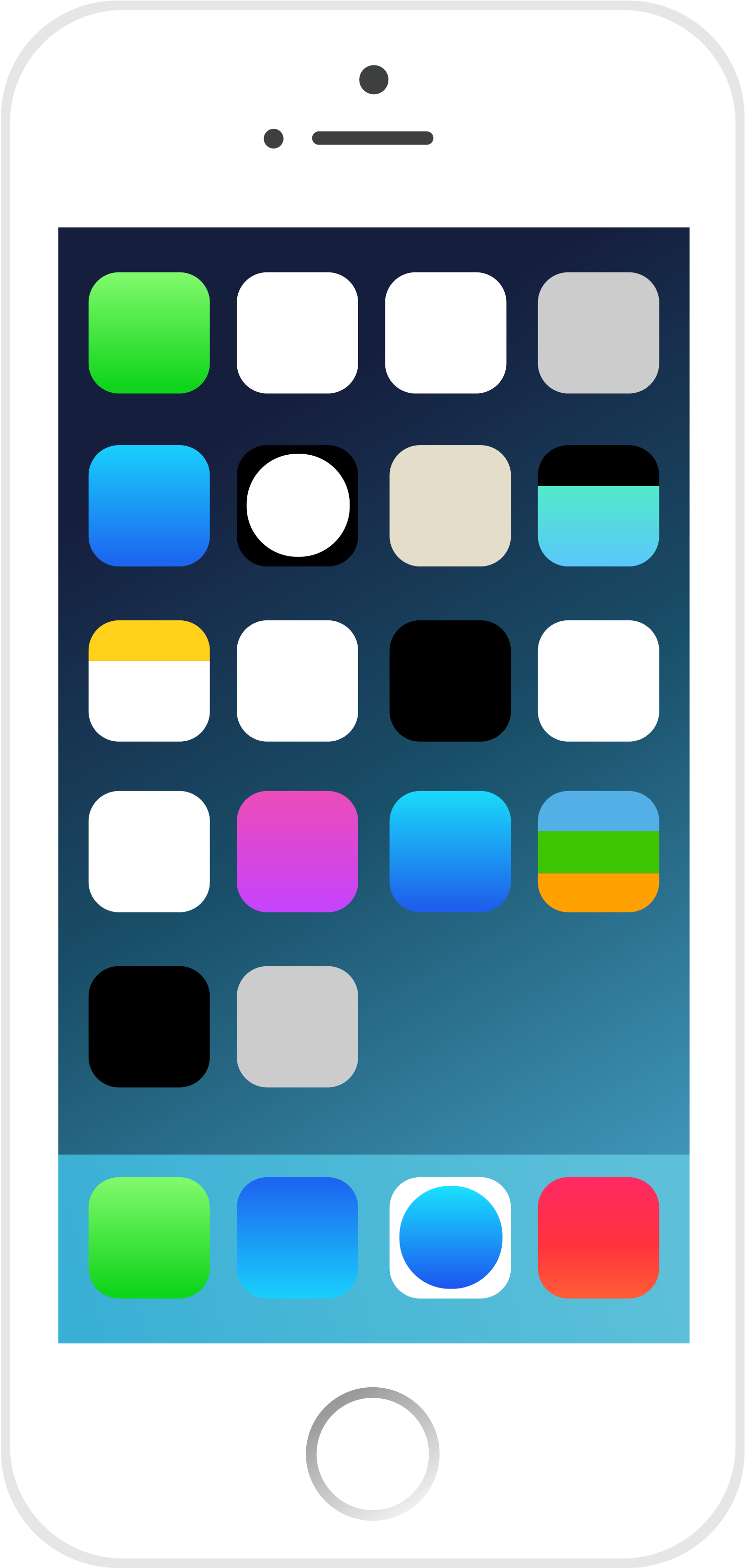 File With Icons Wikimedia Commons Open - Lazada Iphone 5s 16gb (2000x3571), Png Download