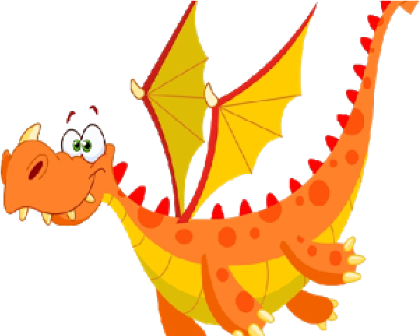 Magical Dragon Cartoon (640x480), Png Download